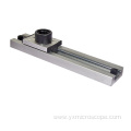 Slide rail stand for repairing stereo microscope